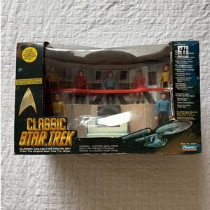 Classic Star Trek Collector Figure Set Playmates Limited Edition 1993